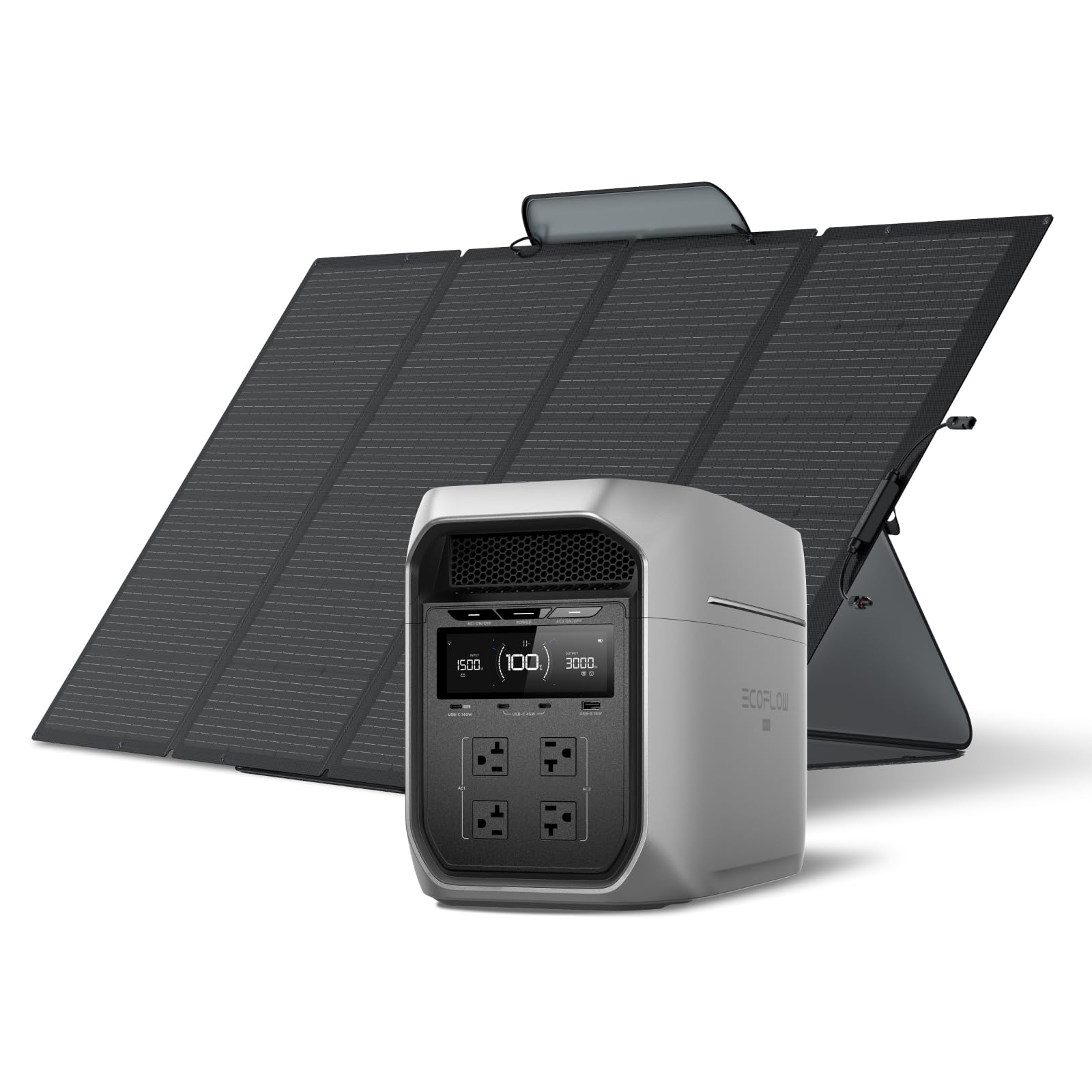 Amazon.co.jp: EcoFlow ポータブル電源 DELTA 3 Max Plus + 400W